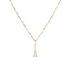S925 Sterling Silver Zirconia Pendant Necklace for Women - Elegant, Luxurious, Versatile Collarbone Chain