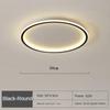 Xiaomi DINDALLED Modern LED Ceiling Light with Remote, Round Chandelier for Living Room Bedroom, Dimmable Warm White/Daylight Lighting