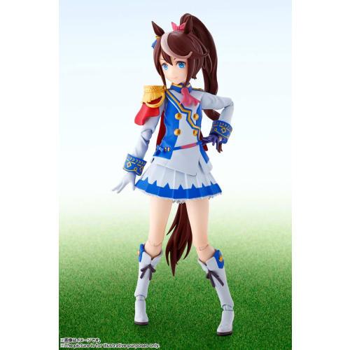TAMASHII NATIONS S.H.Figuarts Uma Musume Pretty Derby Tokai Teio, approximately 125mm ABS & PVC painted action figure
