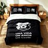 Club Sport Herediano (5) 3pc set suitable for master bedrooms soft and comfortable an ideal gift for family and friends Includes one duvet cover and t