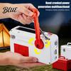 Radio with SOS Alarm Hand Crank Solar Emergency Radio, LED Flashlight, Alarm, Cell Phone Charger, Portable AM FM for Outdoor Survival Camping