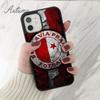 Slavia Praha Czech Flag Phone Case for iPhone 11 12 13 14 Pro Max Mini XR XS SE 2020 7 8 Plus Samsung Galaxy S21 S22 Shell