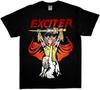 Exciter Long Live The Loud Speed Metal Band Men's Black T Shirt JJ5725