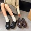 Height-increasing thick-soled slippers women's outer wear summer new super hot Internet celebrity black high-heeled half-support bag head slippers