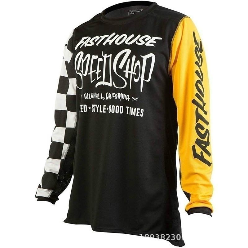 Offroad-Motorradkleidung, Rennkleidung, Radsportbekleidung, Oberteile, T-Shirts für Outdoor-Sport und Freizeit, Langarm, atmungsaktiv und schnell trocknend