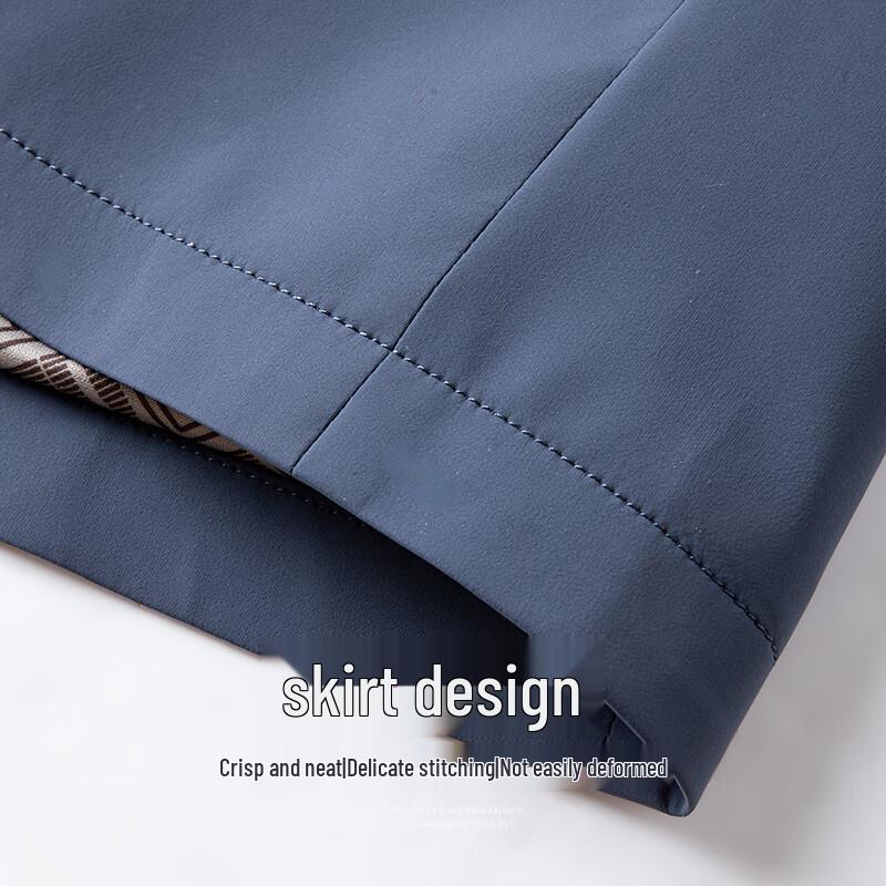 SHANSHAN Men's Business Casual Stand-Collar 3-Proof Jacket