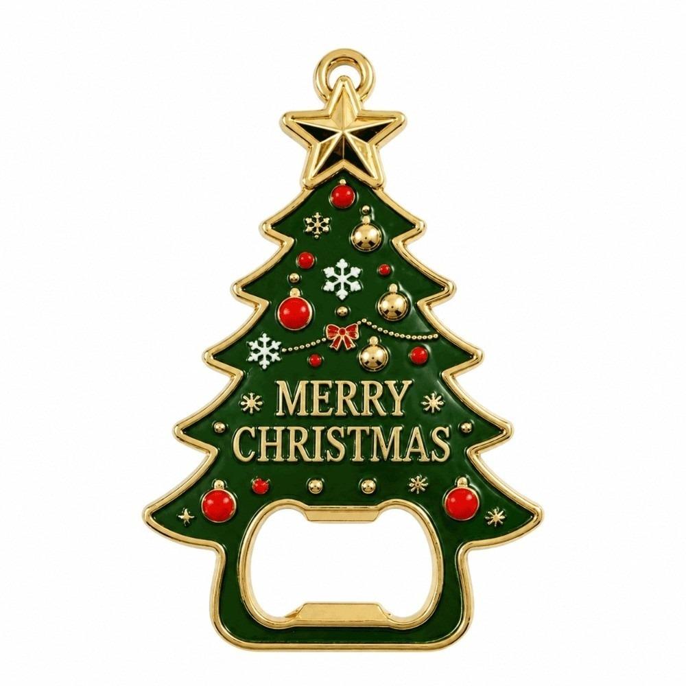 Reindeer Christmas Series Bottle Opener Christmas Tree Santa Claus Beer Opener Christmas Gloves Fridge Magnet Party Favors