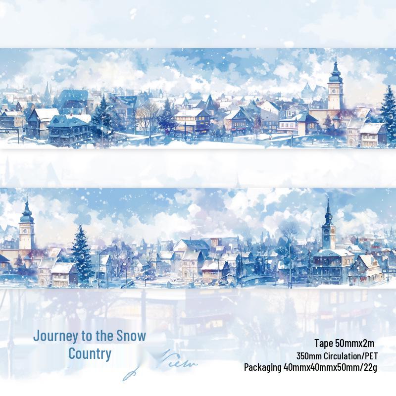 Twilight Journey: 6 Scenery Tapes of North Country Towns, 50mm x 2m