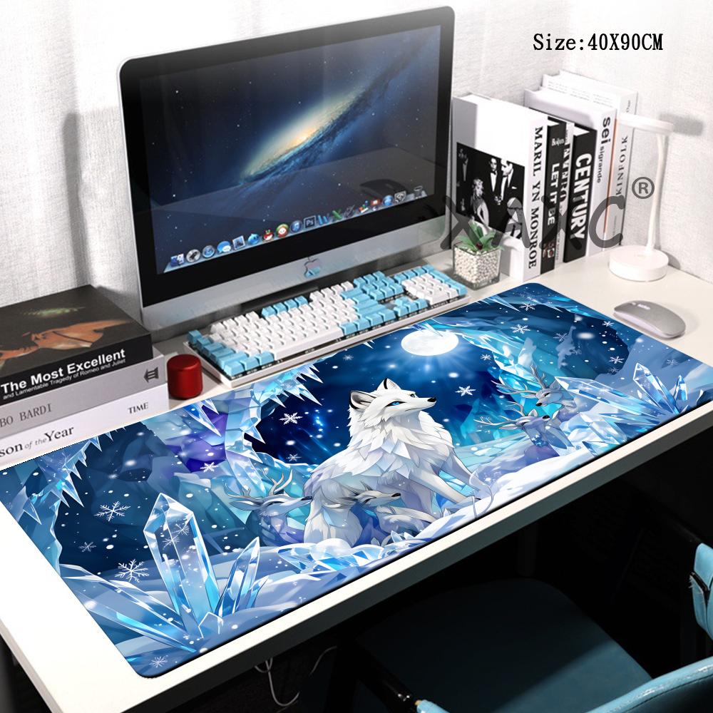 HYBXAXC Mystical Phoenix Tree Art Mouse Pad Large Extended Nonslip Desk Mat for PC Laptop Gamer Office Decor 800x400x2mm