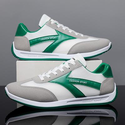 Student Lightweight Running Shoes 2025 New Summer Korean Version Trendy Men's Sports Shoes Mesh Casual Forrest Gump Shoes