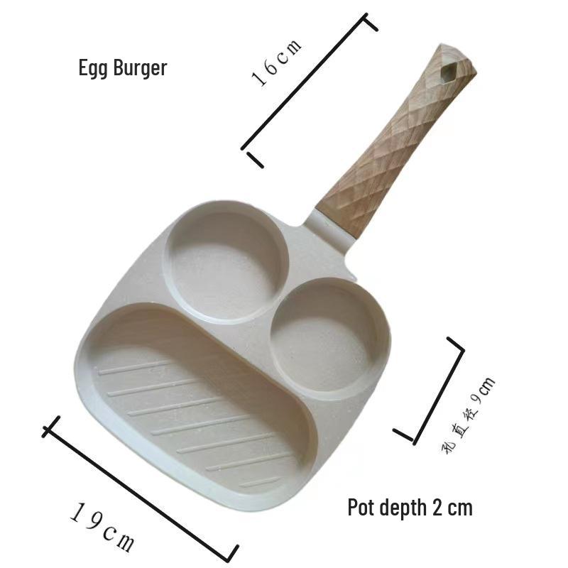 Maifan Stone Non-Stick Multifunctional Flat-Bottom Breakfast Pan