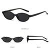 Eye Sunglasses Anti-Glare Narrow Frame Sunglasses Retro Oval Sunglasses Uv400 For Punk Fashion Beach Daytime Wear
