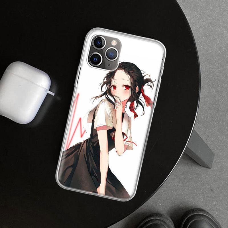 Kaguya Sama Shinomiya Phone Case Cover for iPhone 11 12 13 Mini 14 15 Plus 16 Pro Max 17 Air 7 8 + SE Art Customized Fundas 11 1
