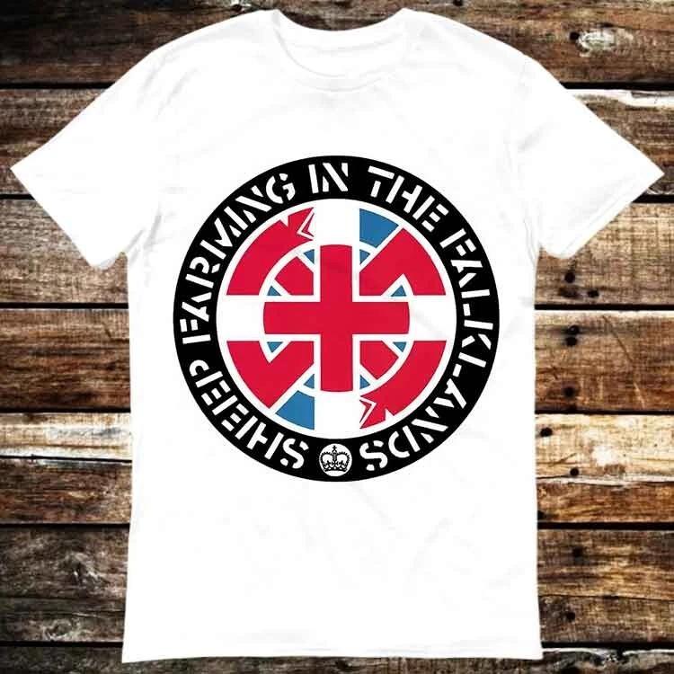 Crass Sheep Farming In The Falklands Punk Rock T  Shirt 6309 L