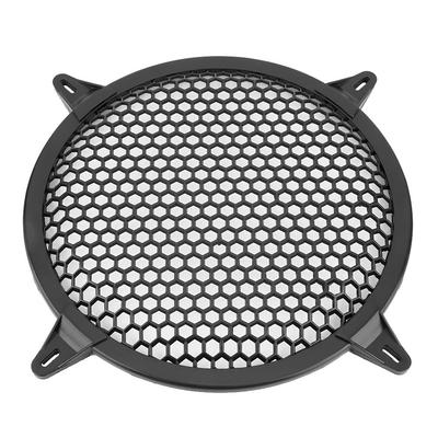 Car Audio Plastic Mesh Cover Woofer Speaker Modification Protect Guard 10inch