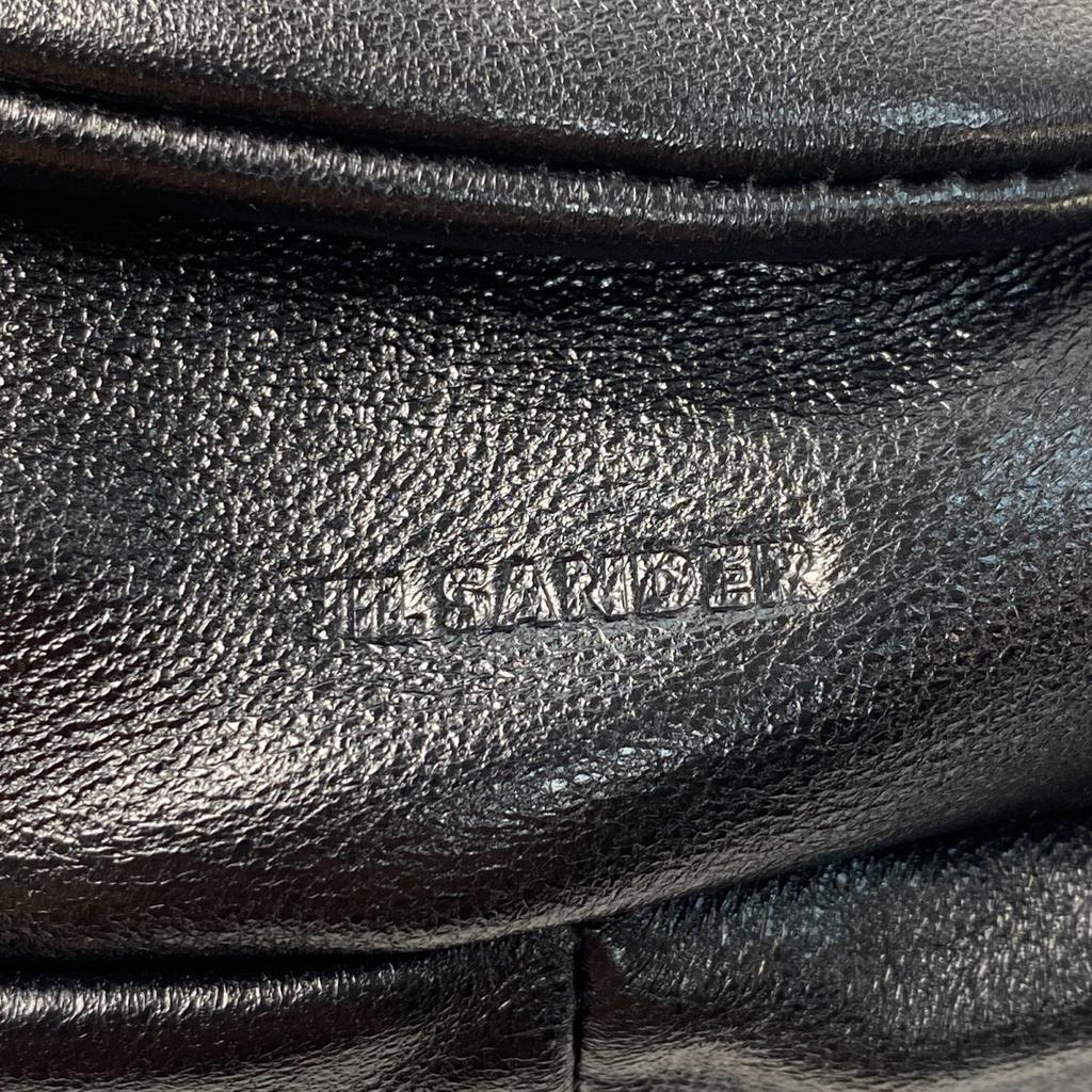 Used JIL SANDERHandbag Black/gold Leather Women