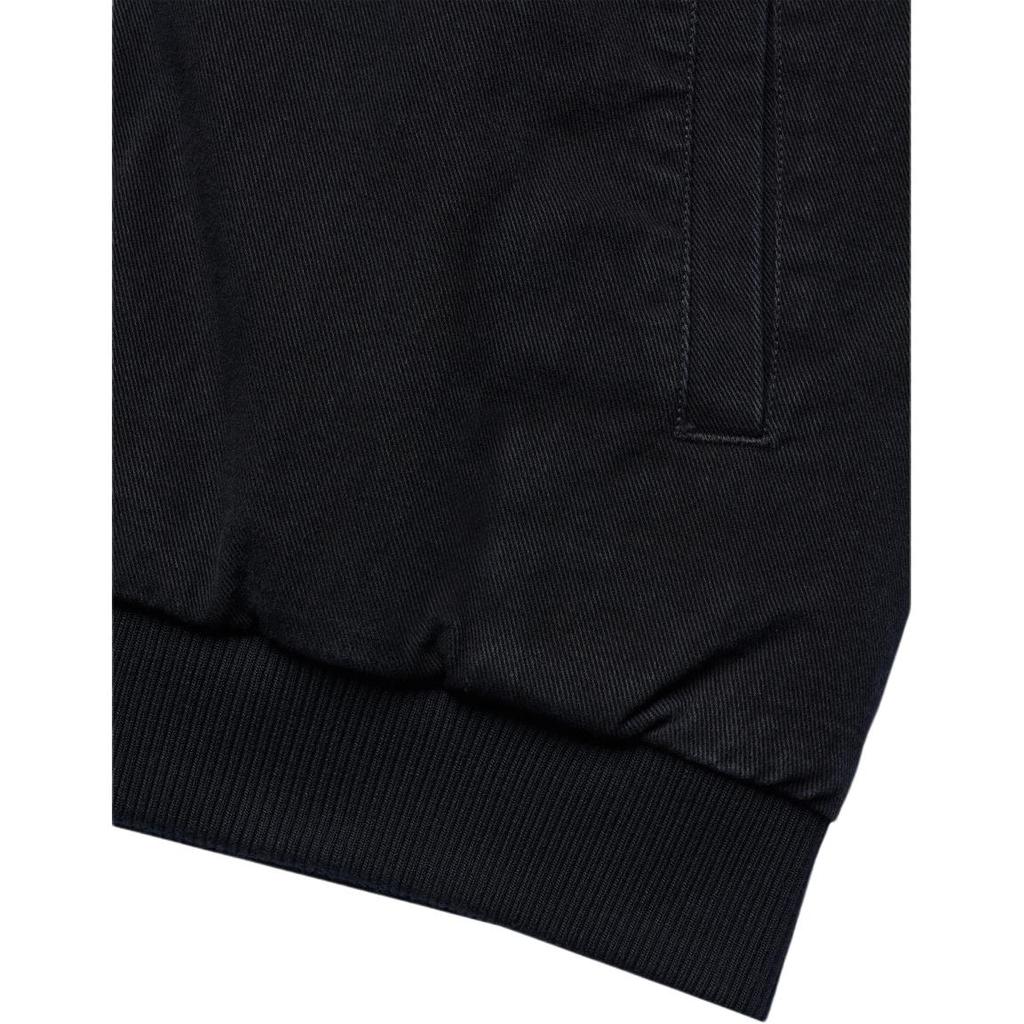 Levis Casual Μόδα Φαρδιά Μονόχρωμη Ριμπ Κολάρο Όρθιος Μακρυμάνικη Ζακέτα Ανδρική Ζακέτα 005MZ-0000