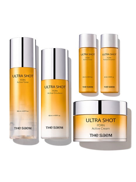 THE SAEM Ultra Shot PDRN Skincare 3 Set Set