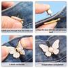 1Pc Seamless Adjustable Waist Extension Button - Removable Spring Snap for Faux Denim Clothing Extender For Women & Men