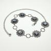 Adjustable Stone Embellished Waist Belt Bohemian Body Chain Waist Jewelry Accessory Gift for Women Outdoor Event