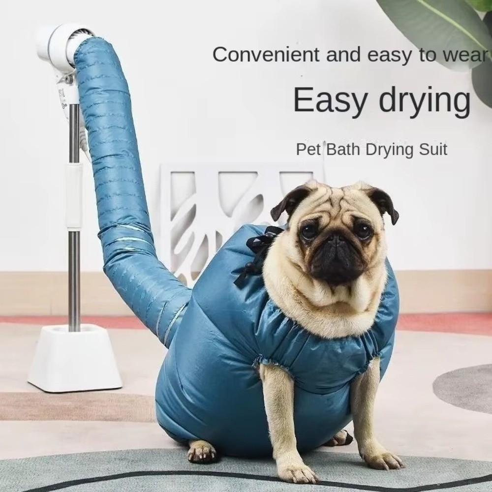 Quick Drying Pet Drying Bag Foldable Pet Hair Drying Clothes  For Dog Blowing Cat Bathing