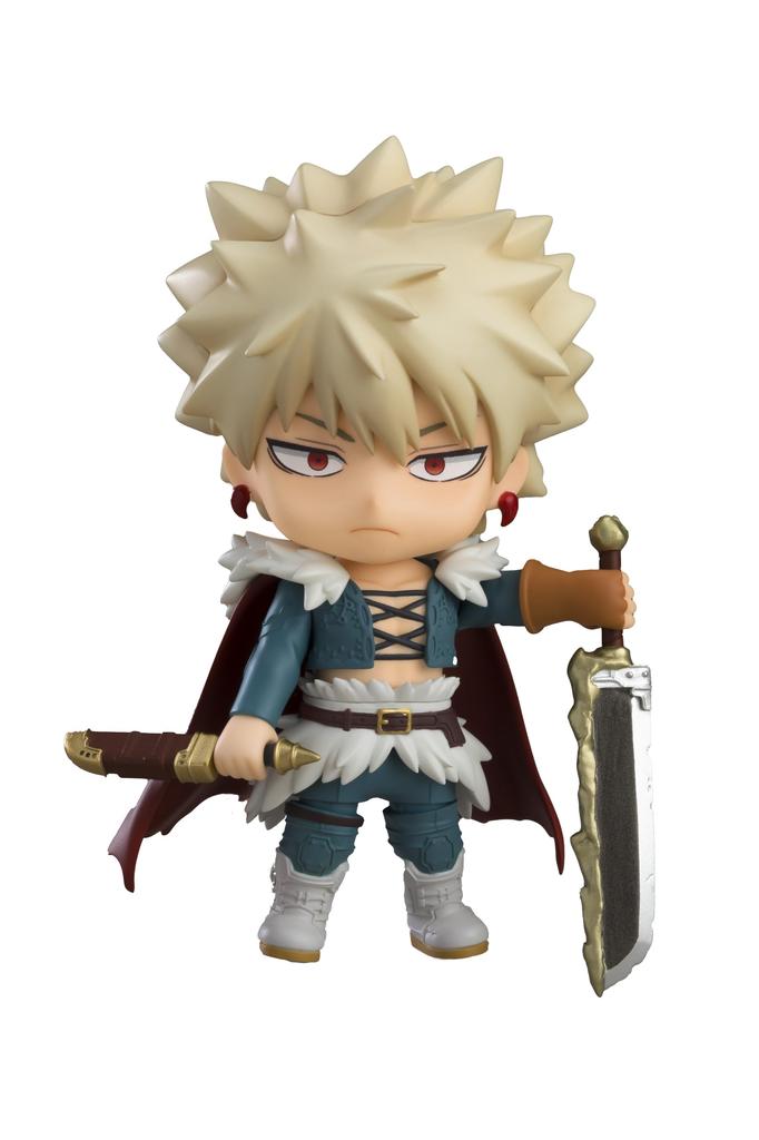 My Hero Academia Nendoroid Katsuki Bakugo Ti Flott Kostyme Versjon. Ca. 100mm Plastikk Malt Bevegelig Figur