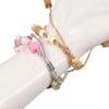 Lucky Cat Ceramic Cat Bracelet Handmade Cat Bead Bracelet Vintage Maneki Neko Bracelet  Women