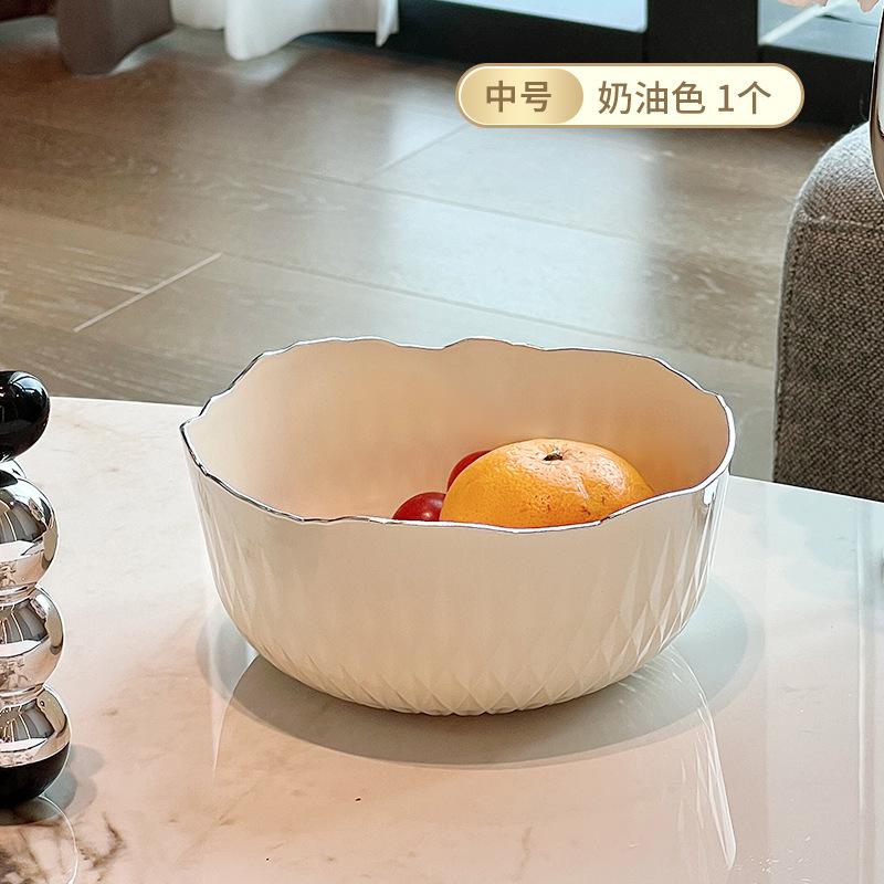 Obstteller Haushalt Wohnzimmer Couchtisch Trockenobst Snackteller Leichter Luxus High-End Süßigkeitenteller Obstschale