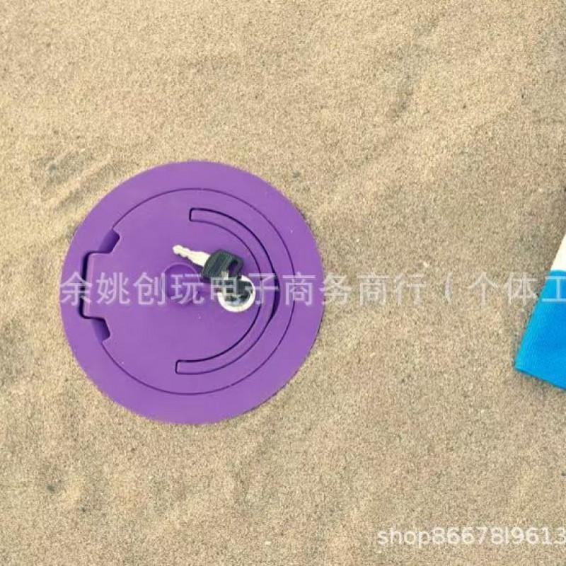 Creative SAND SAFE With AirTag Holder 3D Printed Beach Toy