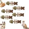 Multi-Flavor Cat Chewing Teeth Cleaning Cat Entertainment Pet Dental Chew Fishbone Shape Teeth Cleaning Stick Pet Dental Care