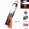 Výkonné COB LED pracovní světlo USB dobíjecí svítilna Magnetické ruční pracovní světlo pro venkovní použití Světlo pro kontrolu auta s hákem Přenosná svítilna