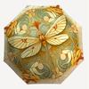 1 Stück Schmetterling Jugendstil Automatischer Öffnungs-/Schließschirm mit winddichtem, stabilem 8-Rippen-Schirmdach, Langlebige Rippen, Modisches Design, Outdoor-Accessoire, Lustiger P