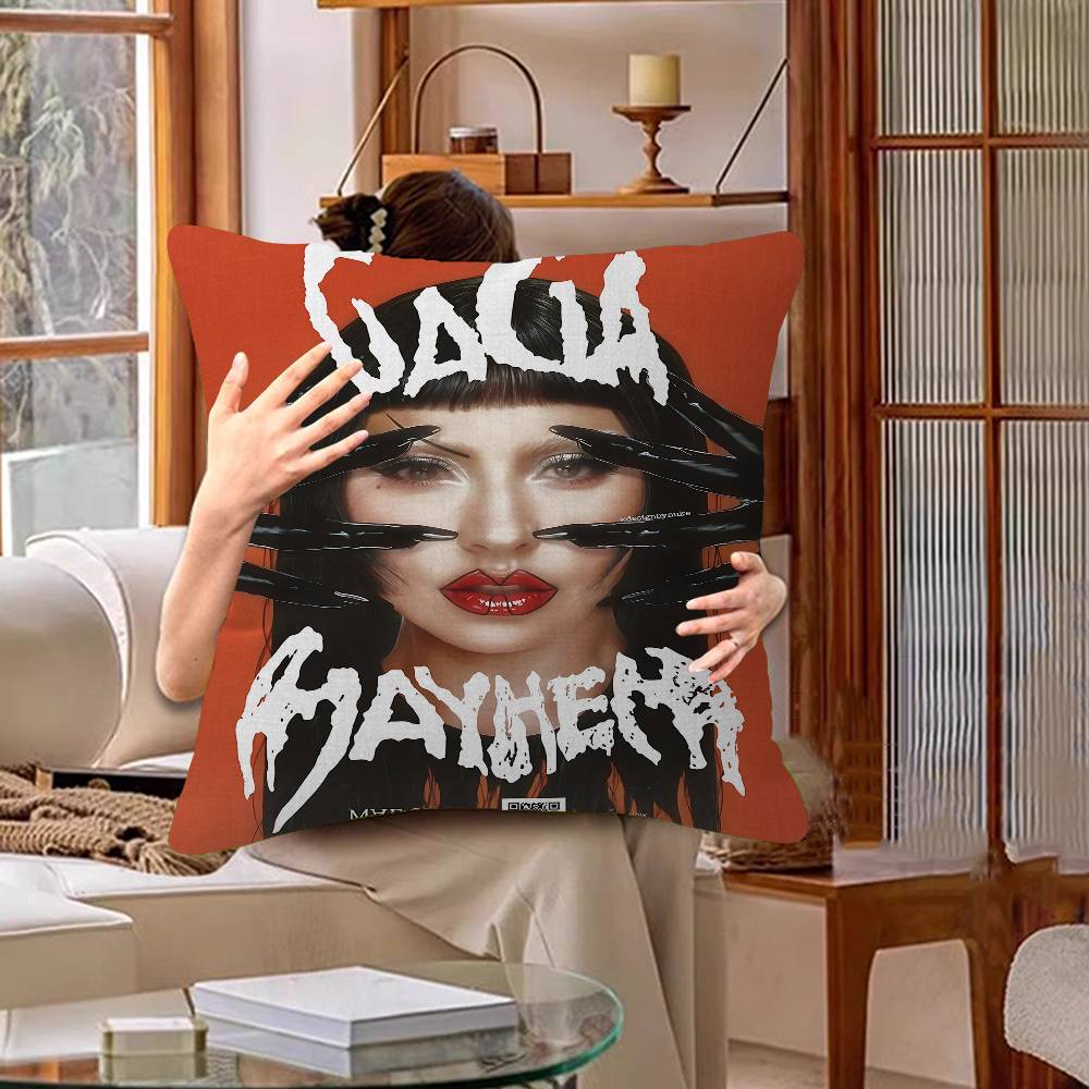 Singer Llady Gaga Pillow Anime Pillow Sofa Bed Head Pillow Cover Cushion Cover x cm Fashion