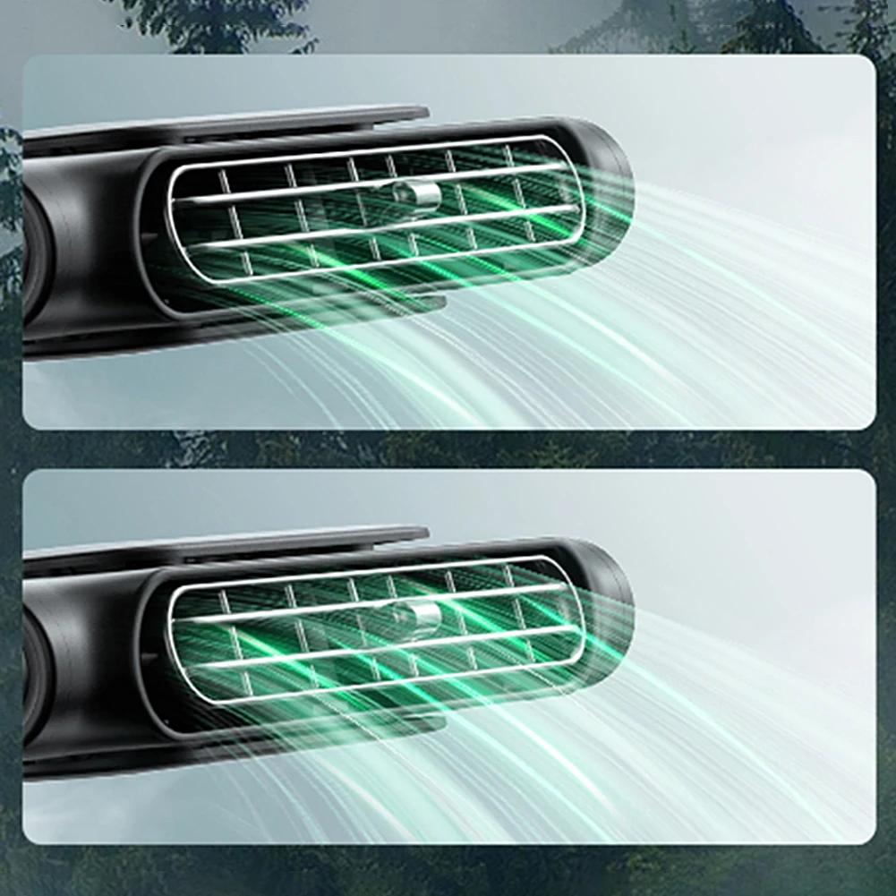 Seat Car Fan Turbo High Wind USB Plug For Electric Car Rear Backrest Car Fan USB Power Supply Adjustable With Car Interior Fan