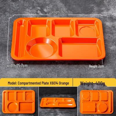 Yangge Melamine Partitioned Meal Tray