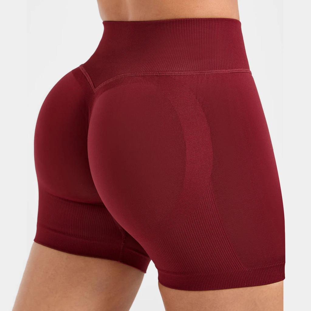 Seamless Yoga Shorts For Women With Quick Dry Fabric For Running And Fitness Activities