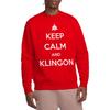 STAR TREK Bluza unisex dla dorosłych Calm Klingon