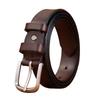 Leather Belt First Layer Cowhide Retro Versatile Tree Paste Leather Pin Buckle Retro Belt Middle-Aged And Young Men'S Belt