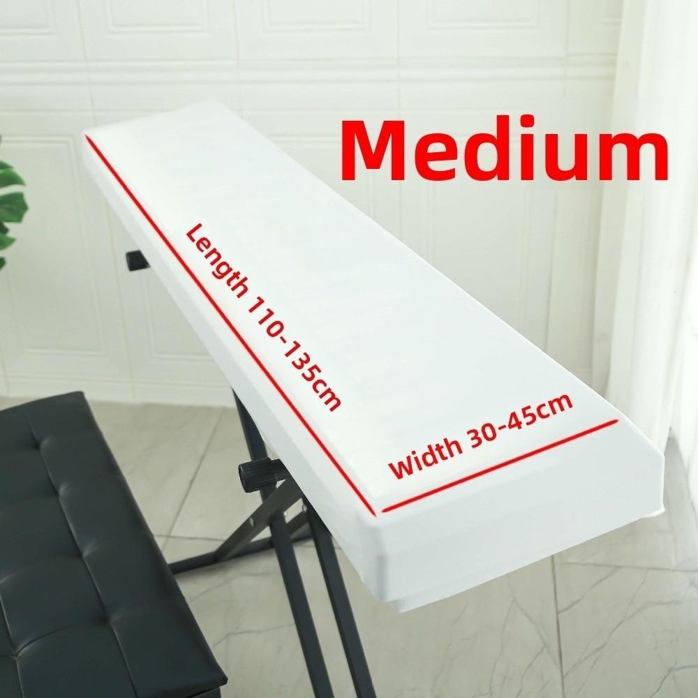Elastic Electronic Piano Cover Foldable Household Piano Keyboard Dust Cover Non-Scratch Protection 2 Sizes Piano Dustproof Case