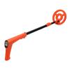 Handheld Metal Detector 6 Inch Search Coil LCD Display Retractable Metal Tester with Sound and