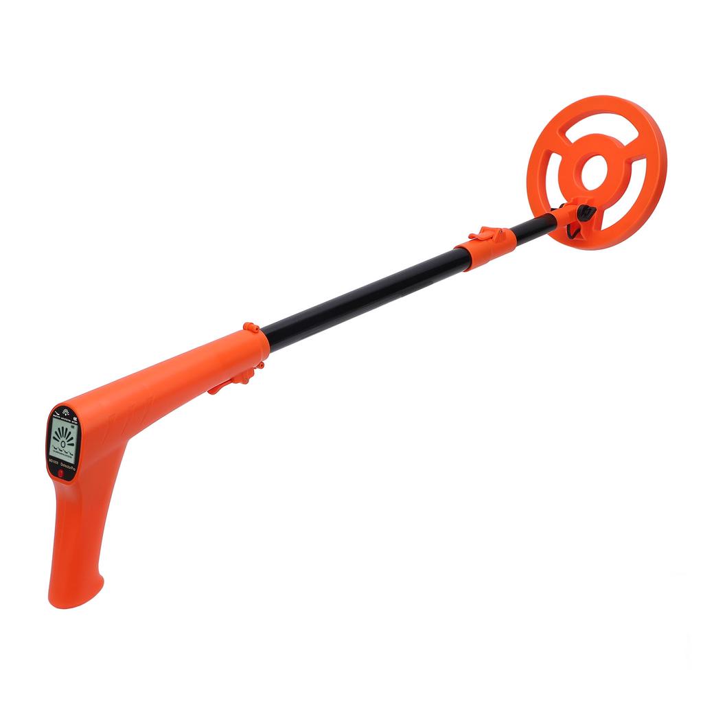 Handheld Metal Detector 6 Inch Search Coil LCD Display Retractable Metal Tester with Sound and