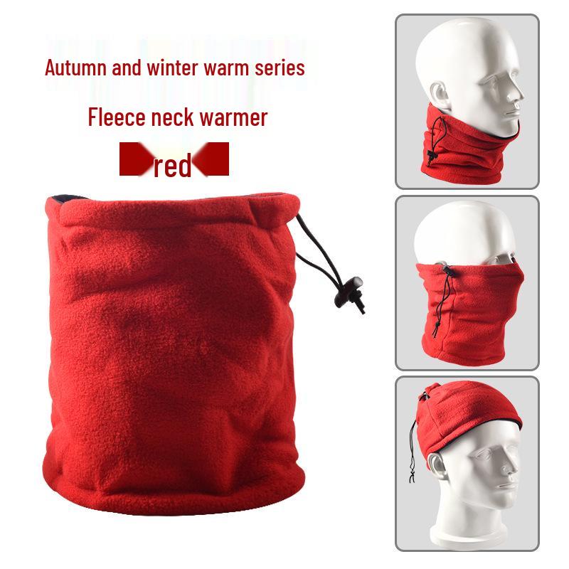 Unisex Winter Fleece Neck and Ear Protection Mask - Windproof and Warm