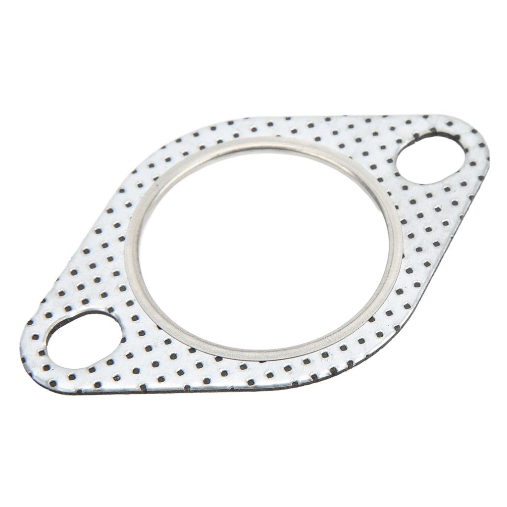 2in Exhaust Pipe Flange Gasket 2 Bolts Heatproof Universal for Turbo Elbows Down De Cat Pipes