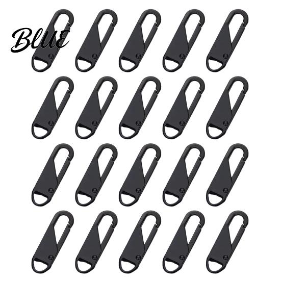 Metal Zipper Tabs 5/20Pcs Pull Replacement, Detachable Tab, Luggage Repair Accessories Universal Zip Puller for Backpacks Jackets Clothing Tab