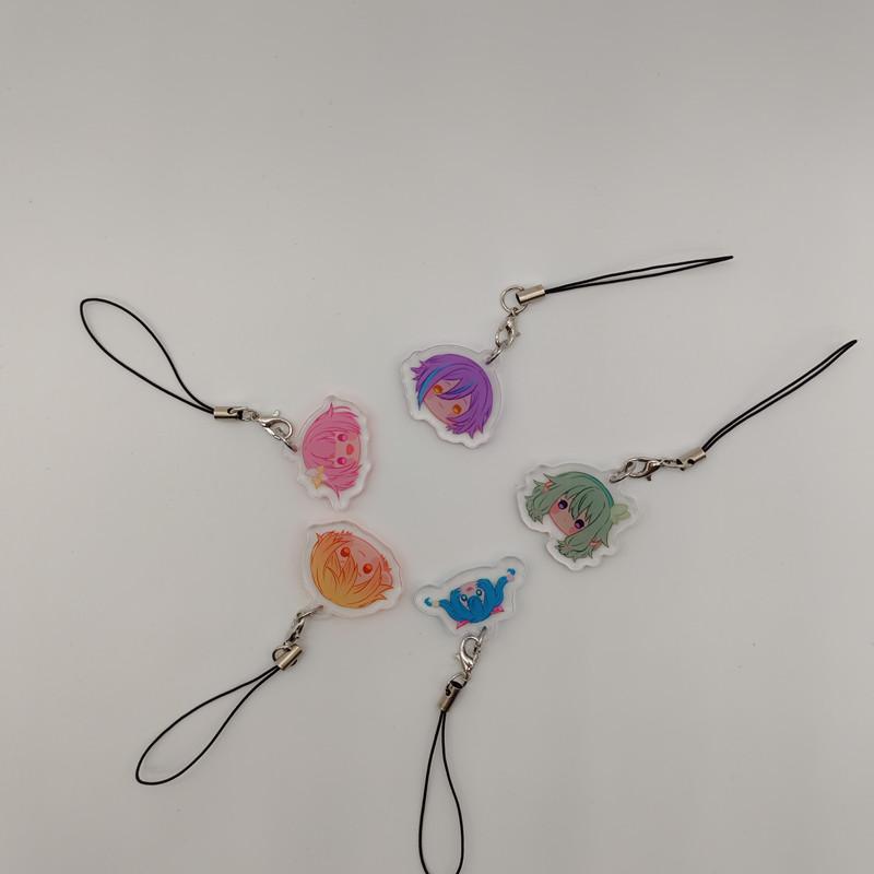 Project Sekai Colorful Stage Nightcord at 25:00 Acrylic High Beauty Small Pendant, Small Pendant, Cute Pendant