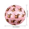 1pc Love Dog Heart Theme Soccer Ball Football, Size 5, Lightweight PVC, Outdoor Training Soccer Ball,Gift J61412