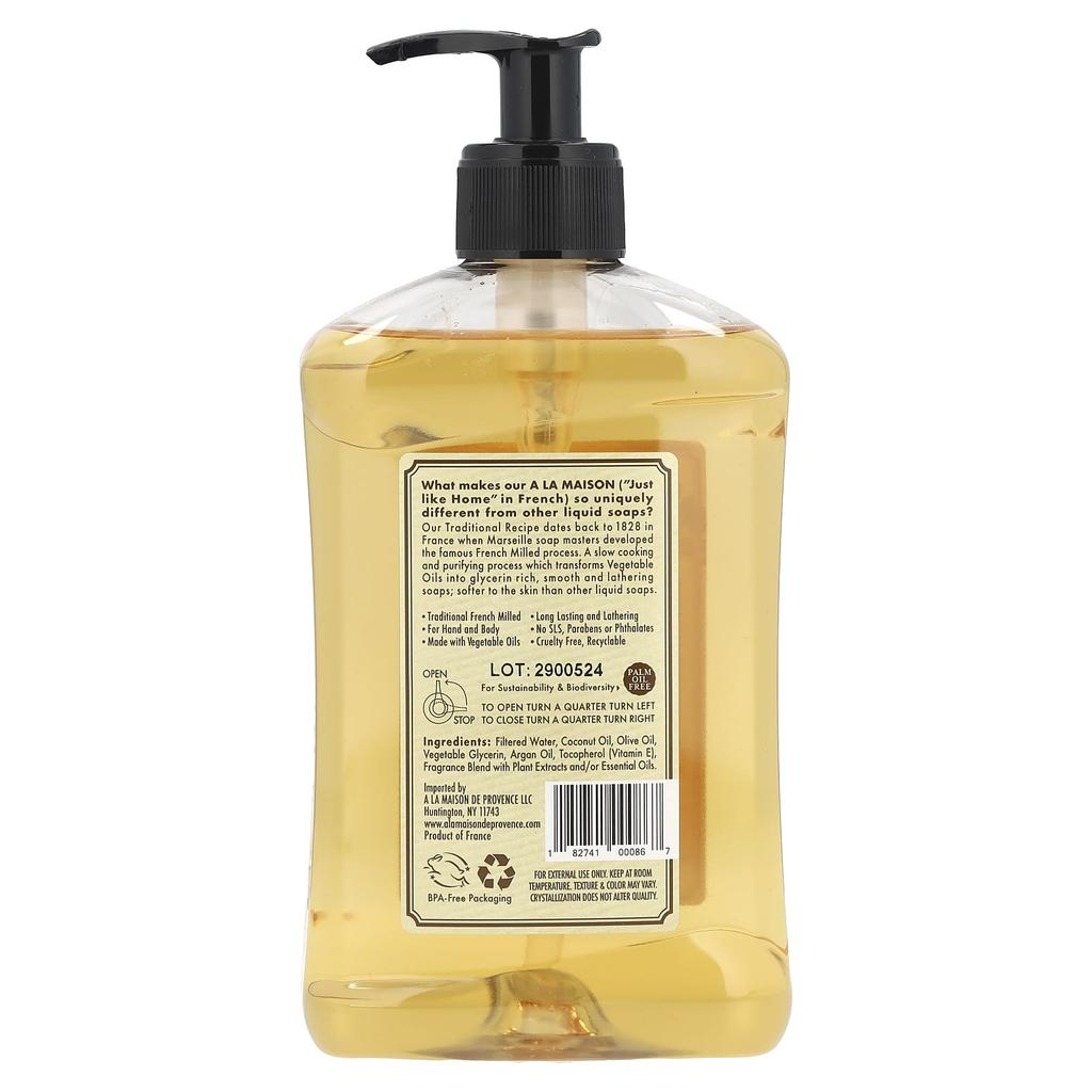 Hand & Body Liquid Soap, Honeysuckle, 500Ml (16.9Fl Oz)