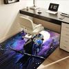 Night Raven Theme Office Carpet Chair Mat: Office Rug for Desk, Large Floor Mat for Home Decor, Sofa