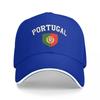 Bandiera Sostenitori Portogallo Stemma Cappellini da Baseball Personalizzati Per Donna Personalizzato FeUnisex Cappelli da Spiaggia per Papà Cappellino Snapback
