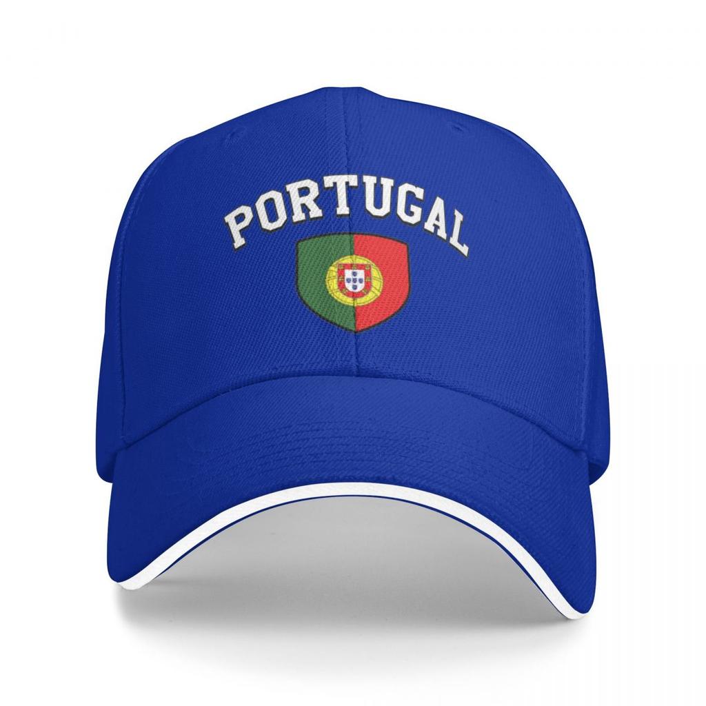 Bandiera Sostenitori Portogallo Stemma Cappellini da Baseball Personalizzati Per Donna Personalizzato FeUnisex Cappelli da Spiaggia per Papà Cappellino Snapback